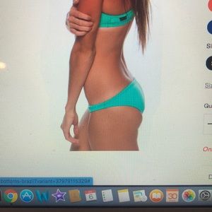 Jolyn Seafoam bikini bottoms